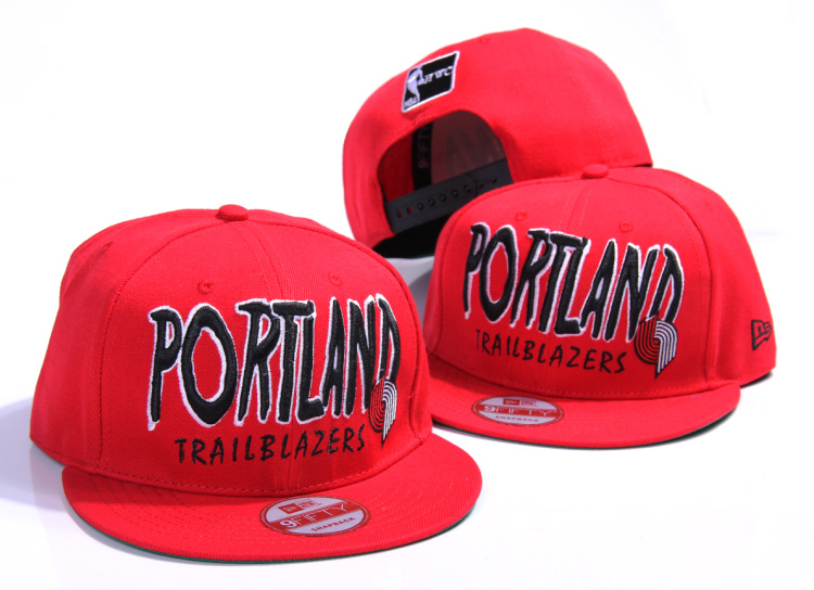 NBA Portland Trail Blazers NE Snapback Hat #07